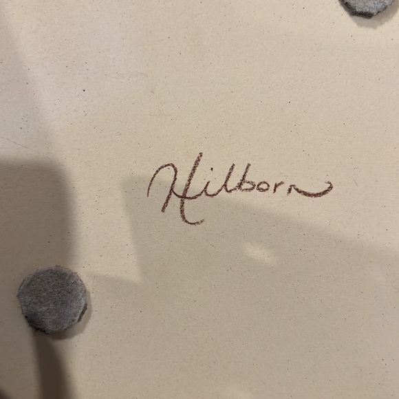 Hilborn pottery serving platter - Picture 3 of 3